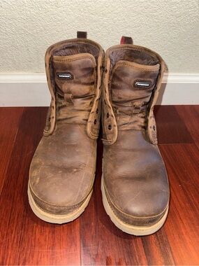 Men's Brown Leather Waterproof Harkley Uggs Boots
